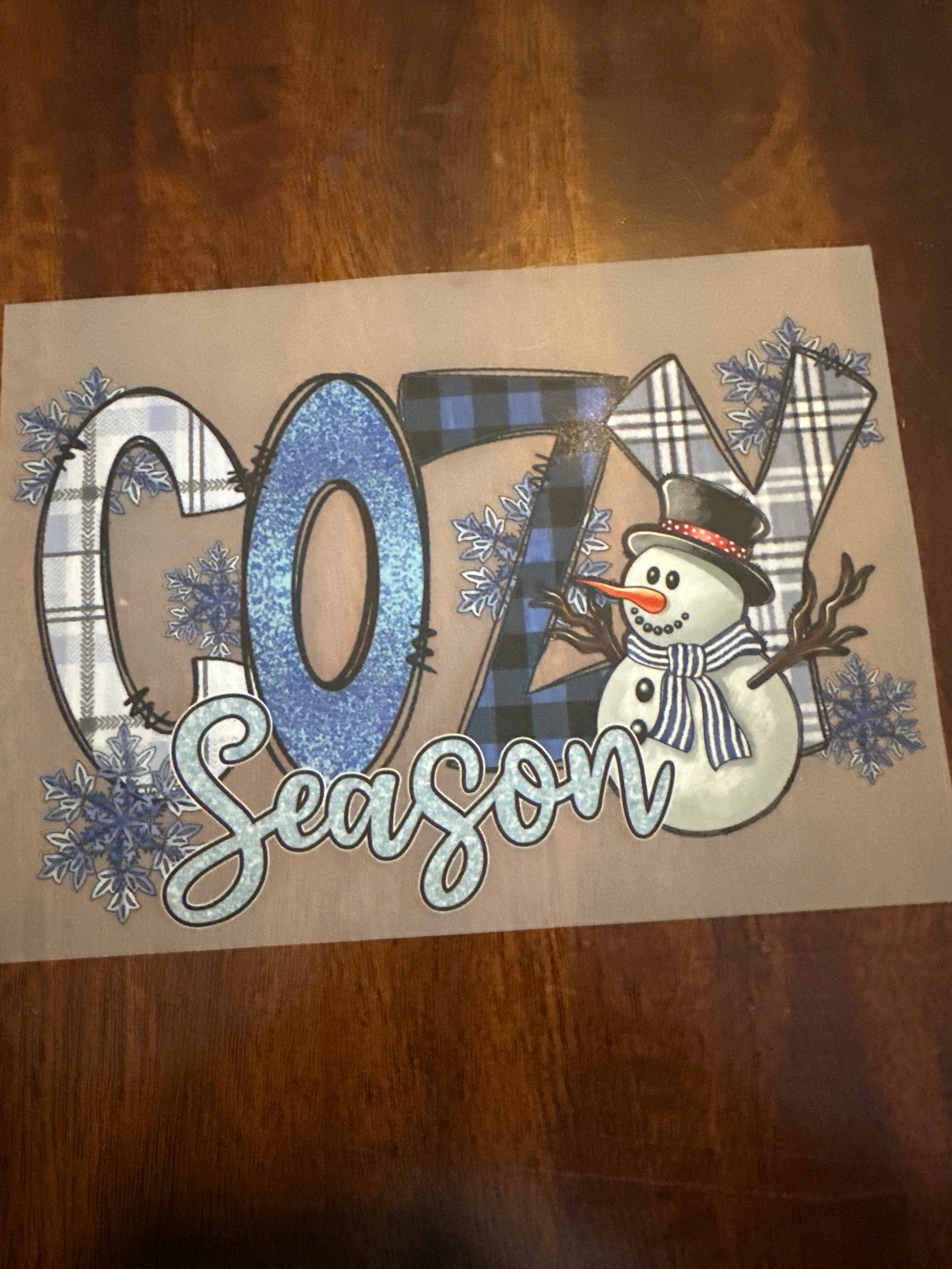 Cozy season (snowman)