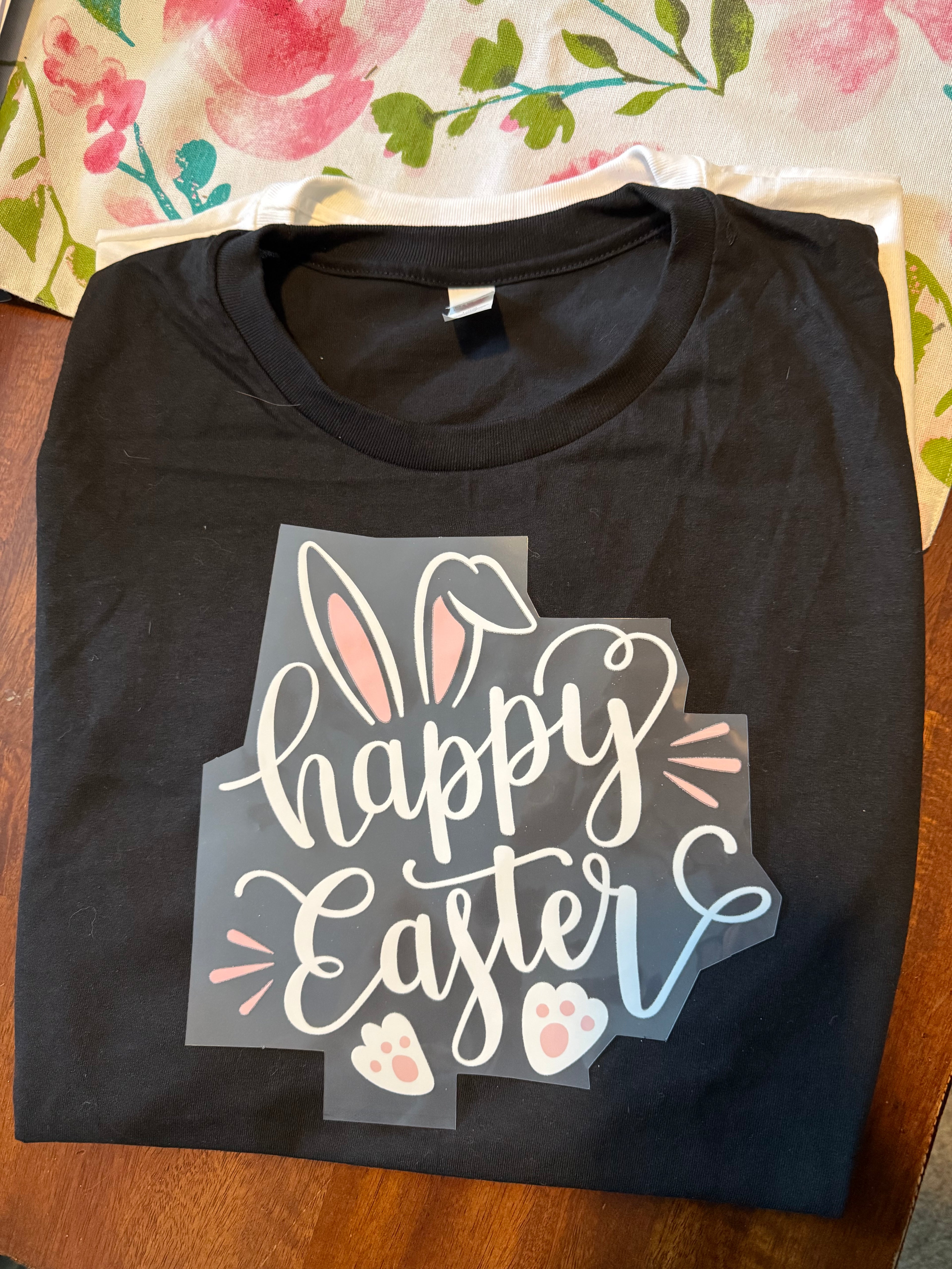 Happy Easter (bunny ears and feet)