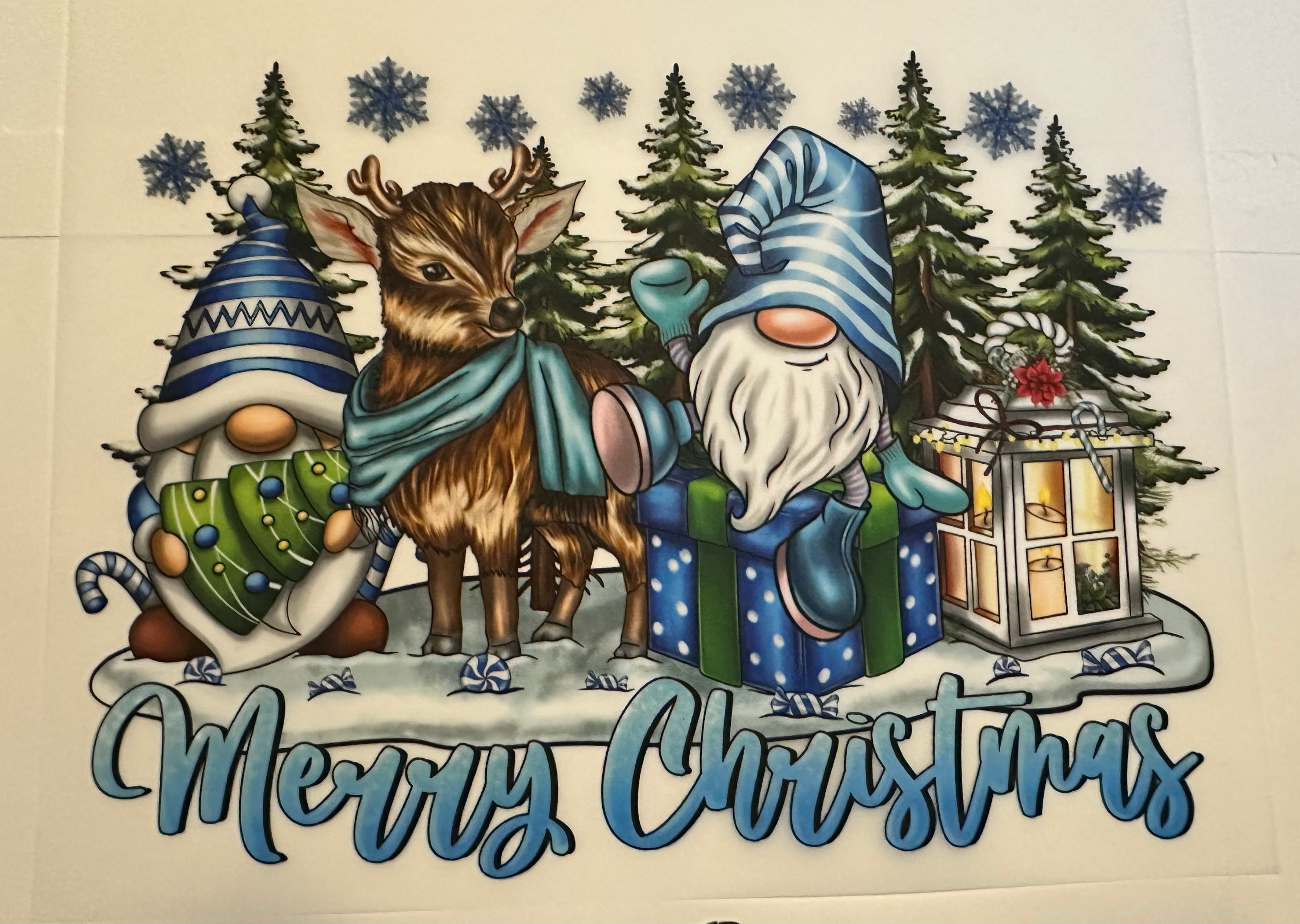 Merry Christmas (Gnomes and Reindeer )