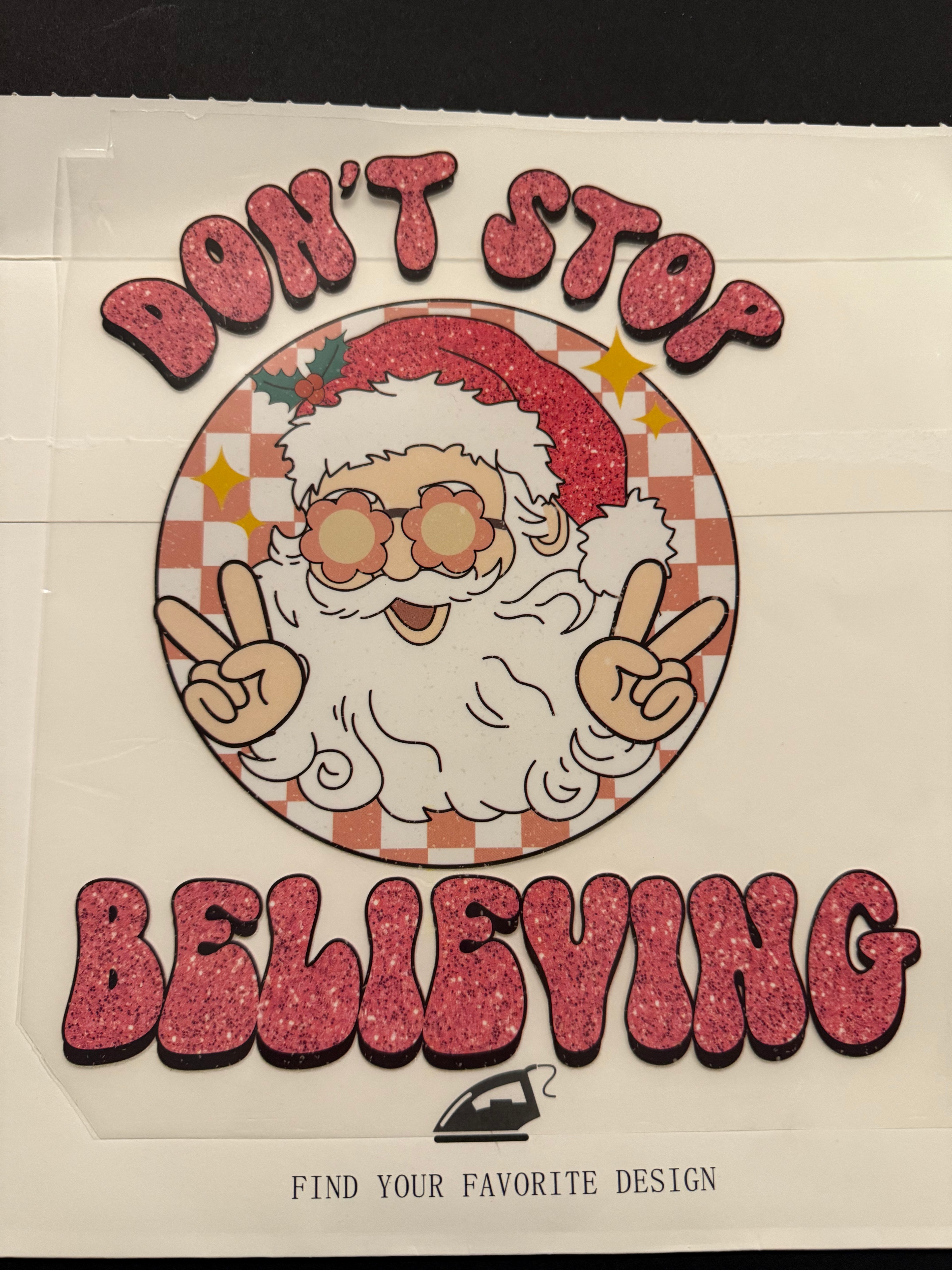 Don’t stop believing (Santa)